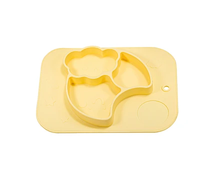 Baby modular silione plate